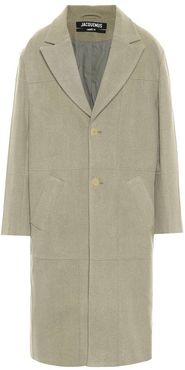 Le Manteau Carro wool-blend coat