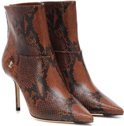 Beyla 85 snake-effect ankle boots