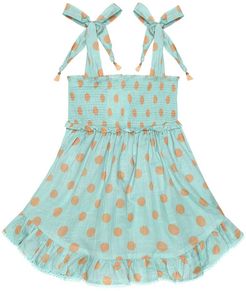 Kirra polka-dot cotton dress