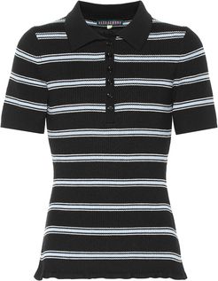 Striped wool shirt