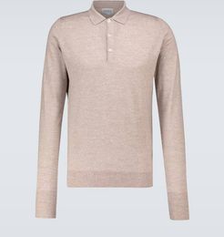 Cotswold long-sleeved polo shirt