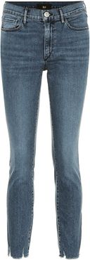 W2 cropped mid-rise skinny jeans