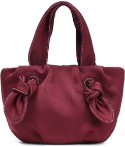 Ronnie Mini satin tote