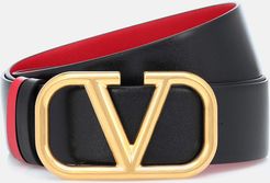 VLOGO reversible leather belt