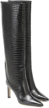 Mavis 85 leather knee-high boots