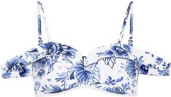Exclusive to Mytheresa â Lola floral bikini top