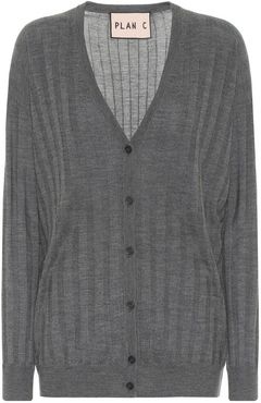 Wool cardigan