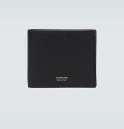T Line bifold leather wallet