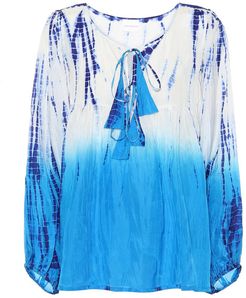 Exclusive to Mytheresa â Tie-dye silk top