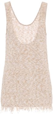 Exclusive to Mytheresa â Cotton-blend knit tank top