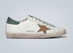 Distressed Superstar sneakers