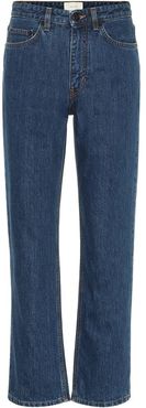 Christie mid-rise straight jeans