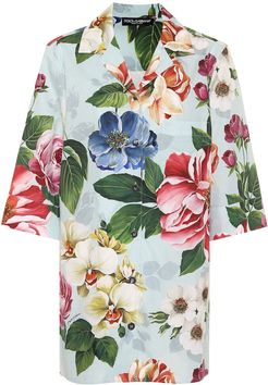 Floral cotton shirt