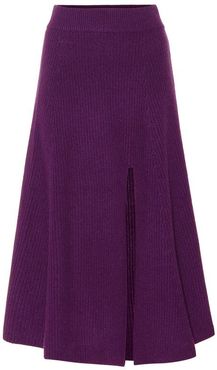 Cavin cashmere midi skirt