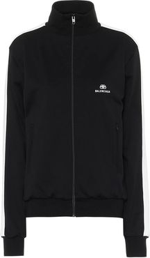 Technical-jersey track jacket