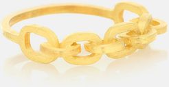 Afrodite 18kt yellow gold ring