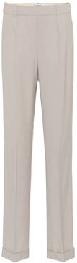 Gavi high-rise stretch-wool pants