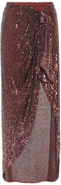 Sequined maxi skirt