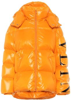 VLTN hooded down jacket