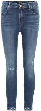 Alana cropped high-rise skinny jeans