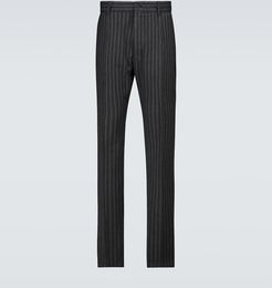 Striped formal pants