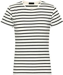 Striped cotton T-shirt