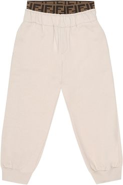 Cotton-jersey trackpants