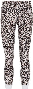Water leopard-print leggings