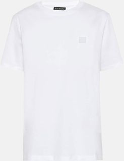 Face cotton-jersey T-shirt