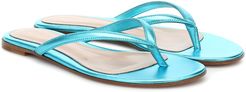 Calypso leather thong sandals