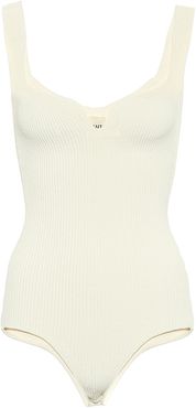 Yves ribbed-knit bodysuit