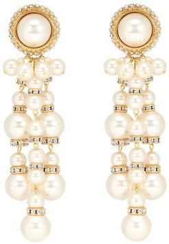 Embellished drop earrings