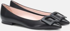 Gommettine Ball leather ballet flats