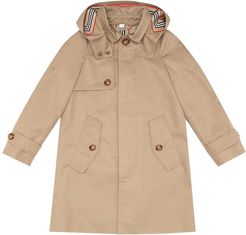 Bradley Icon Stripe cotton-twill parka