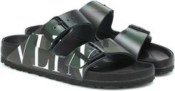 x Birkenstock Arizona leather sandals