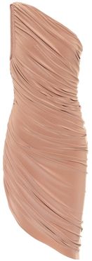 Diana one-shoulder ruched minidress