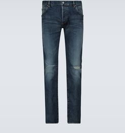 Slim-fit vintage jeans
