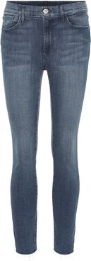 W2 cropped mid-rise skinny jeans