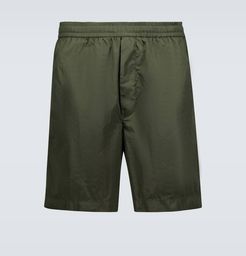 Bermuda technical fabric shorts