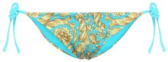 Baroque printed bikini bottoms