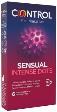 Control sensual intense dots6p