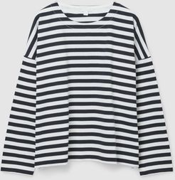 BOXY BRETON-STRIPED TOP