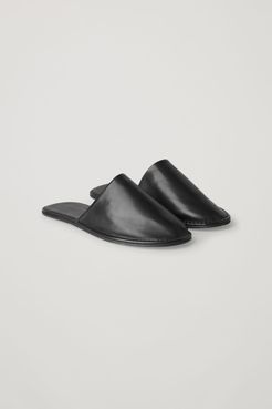 NAPPA LEATHER SLIPPERS
