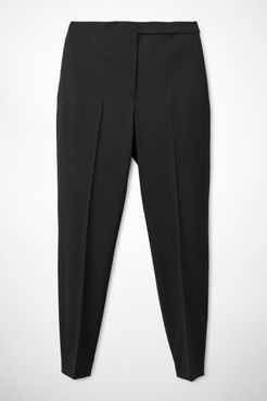 TAILORED WOOL SLIM-FIT PANTS