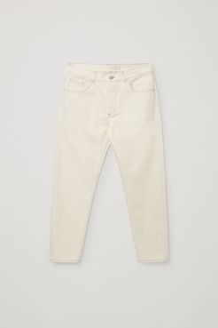 TAPERED LEG JEANS