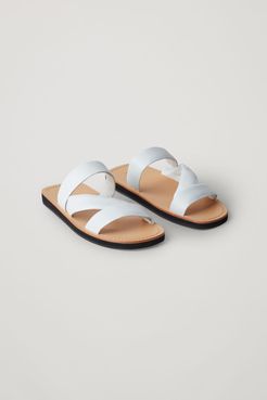 LEATHER STRAP SANDALS
