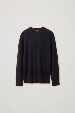 MERINO-YAK CREW-NECK SWEATER