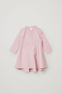 COTTON DRESS WITH POCKETS