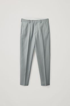 TAPERED SUIT PANTS
