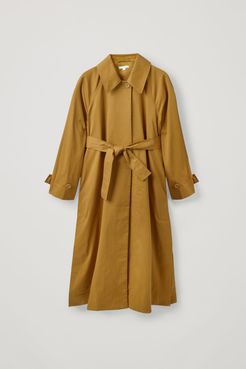 ORGANIC COTTON OVERSIZED TRENCH COAT